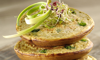 POTATO AND BROCCOLI PANCAKES