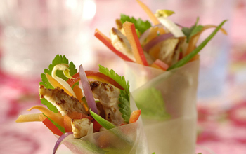 Spring Chicken rolls