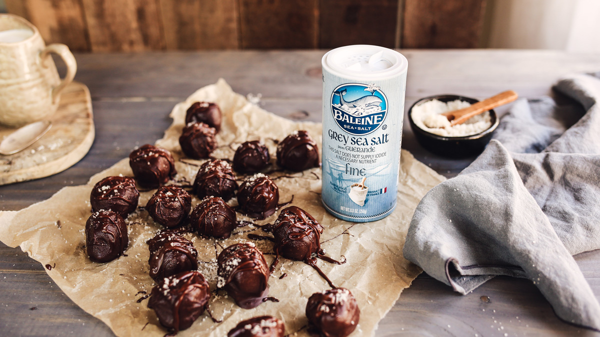 Earl Grey Truffles with Grey Sea Salt recipe Earl Grey Truffles with Grey Sea Salt recipe