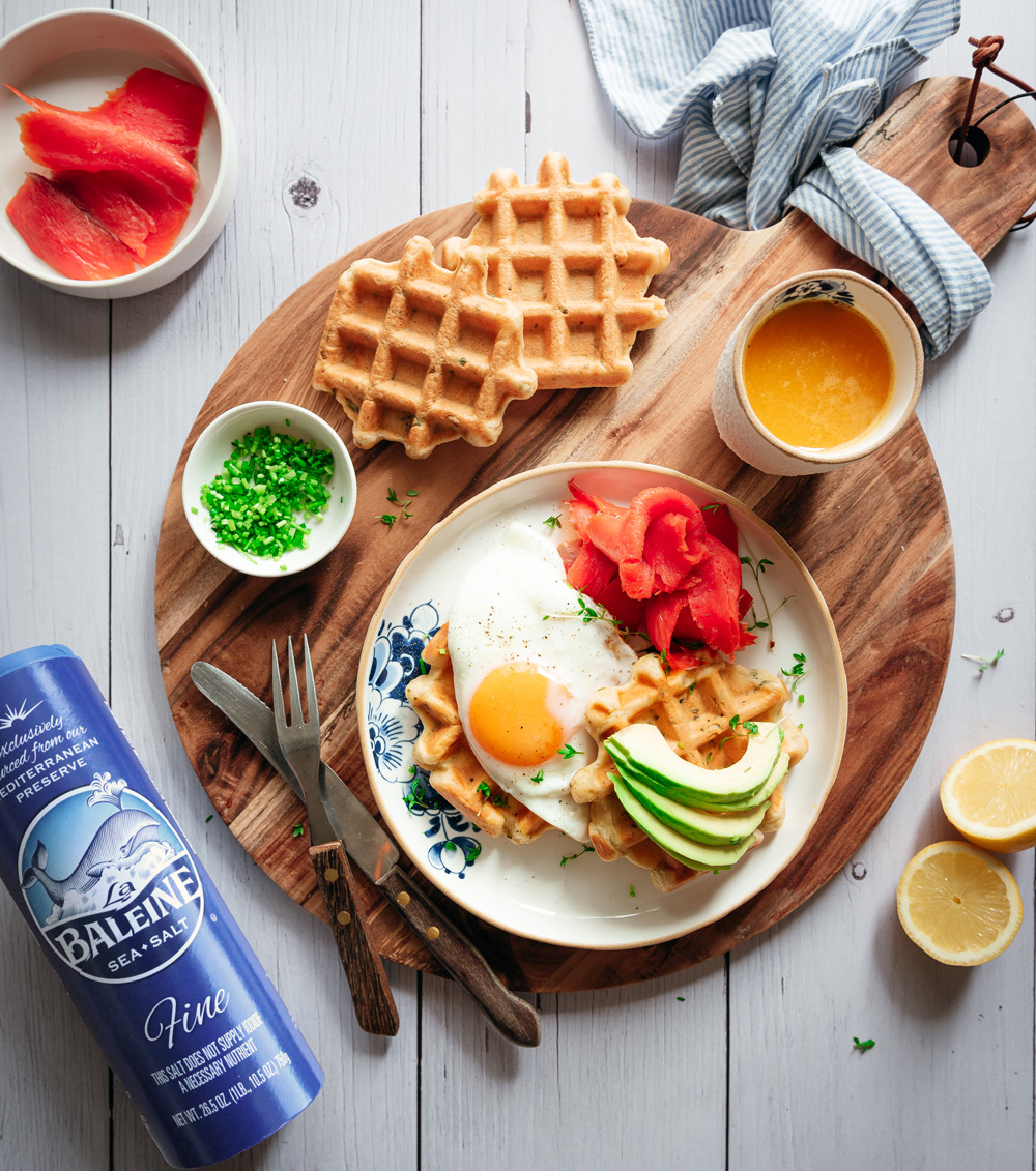 Savoury waffles Recipe