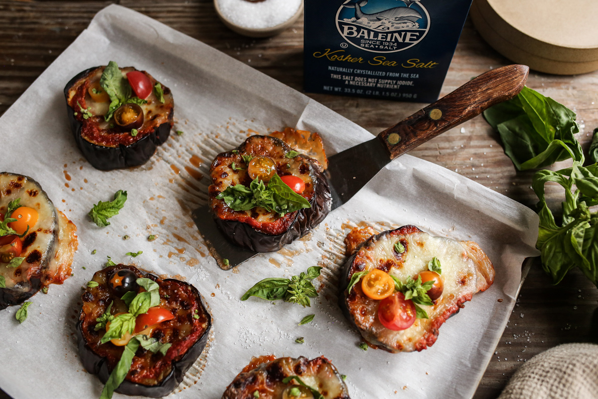 Eggplant Pizzas