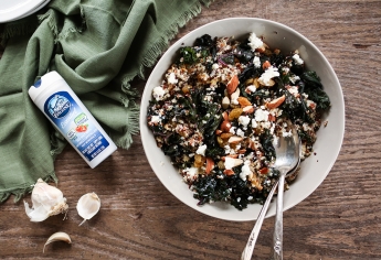 Kale & Quinoa Salad healthy recipe 