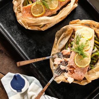 Salmon Baked in Parchment recipe Salmon Baked in Parchment recipe