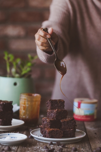 chocolate salted caramel brownie chocolate salted caramel brownie
