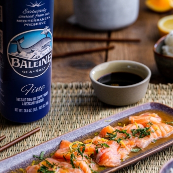 Citrus marinated salmon