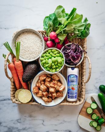 vegan buddha bowl