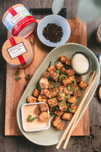 Salt and Pepper Air Fried Tofu recipe