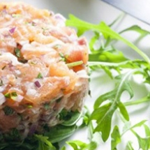 tartare saumon