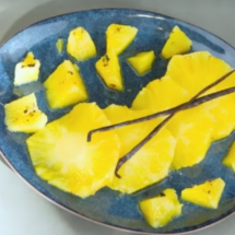Recette Ananas en croûte de sel