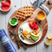 Savoury waffles Recipe