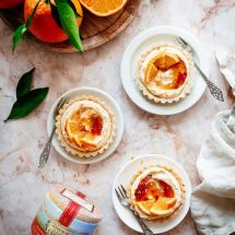 Tartlets with orange marmalade recipe