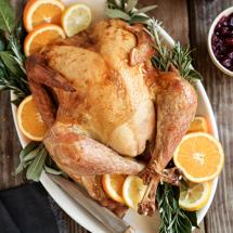 Citrus + Spice dry-brined Turkey recipe by La Baleine