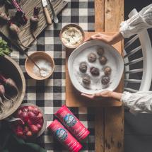 Sea Salt baked vegetables with aioli